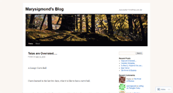 Desktop Screenshot of marysigmond.com